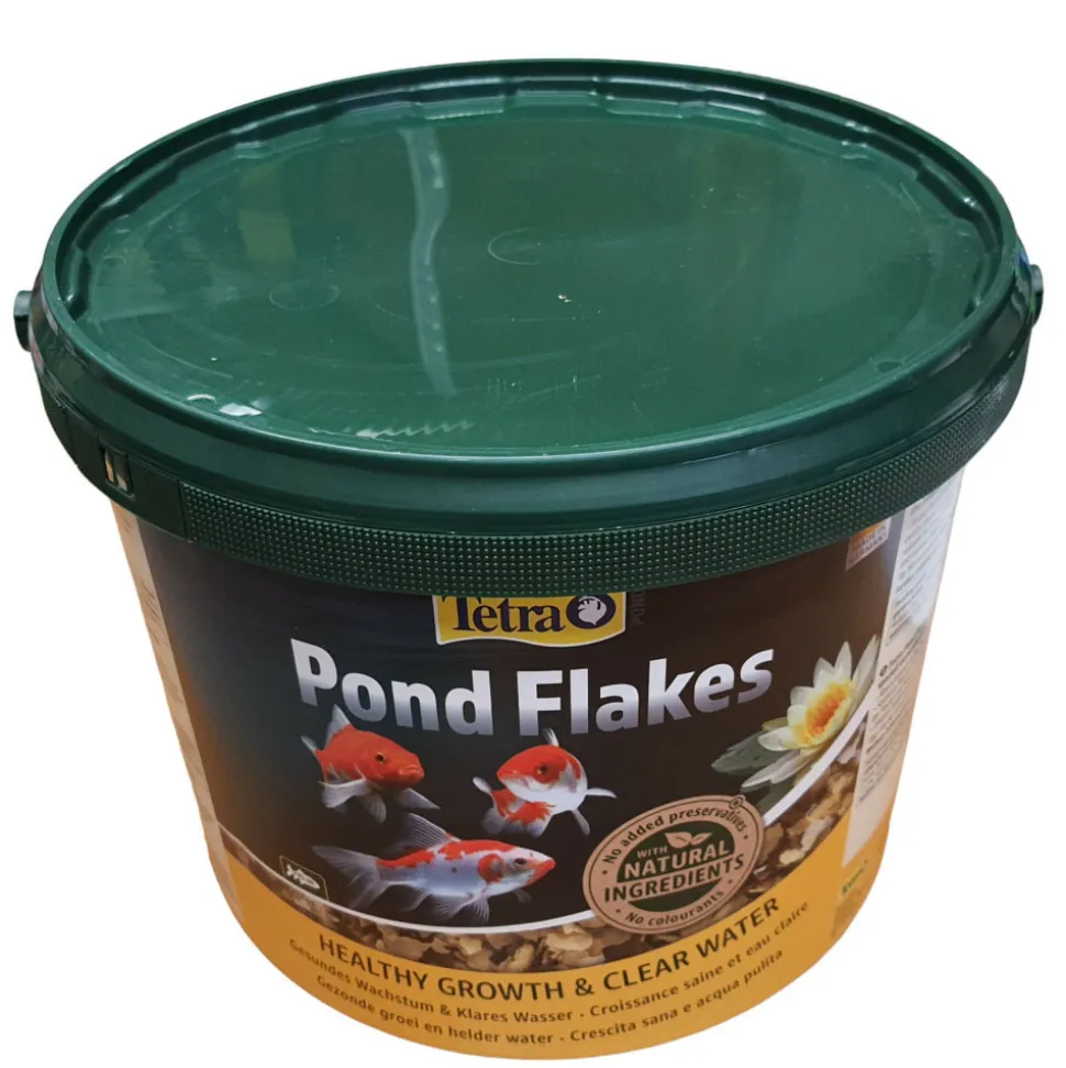 TETRA - Aliments complets pour petits et jeunes poissons de bassin pond flakes 10l
