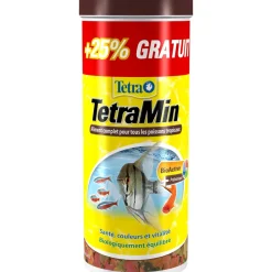 TETRA - Nourriture en flocons pour poissons tropicaux TetraMin : 1,25L