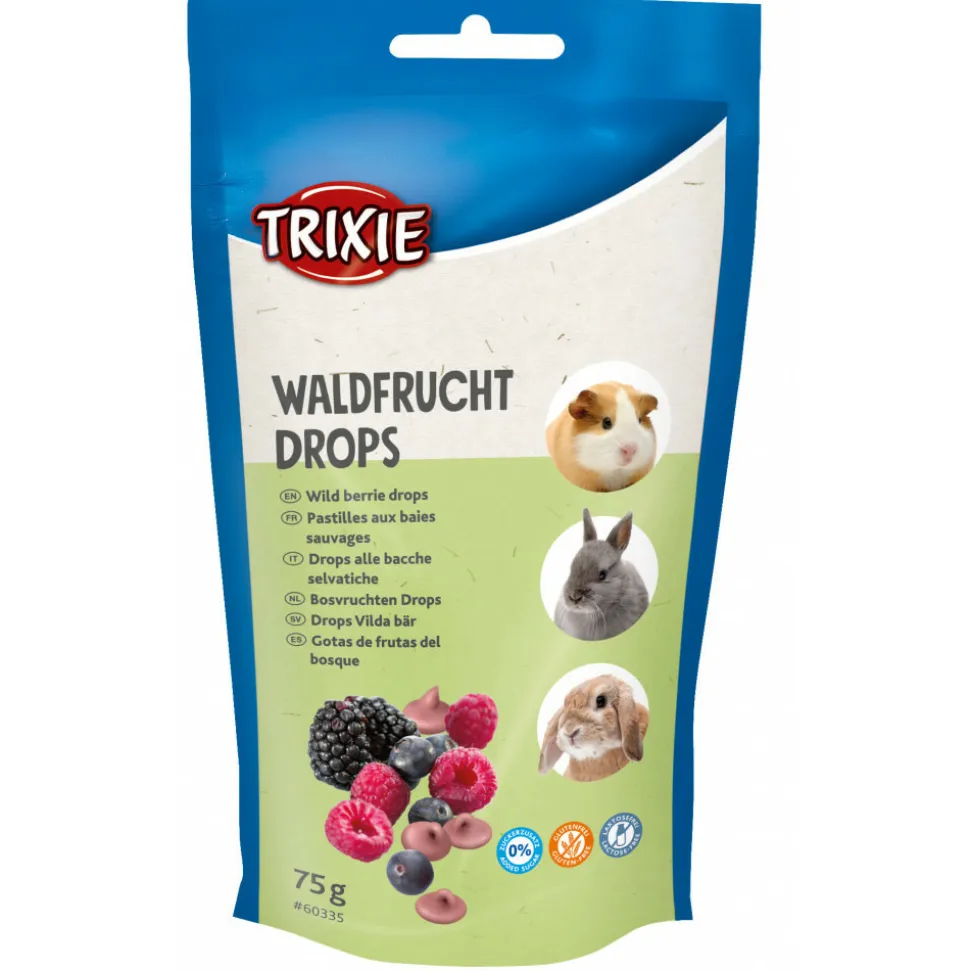 TRIXIE - Friandise pastilles aux baies sauvages pour rongeurs poids 75g