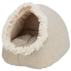 TRIXIE - Lit cachette pour animaux de compagnie boho 35x26x41 cm beige