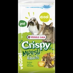 VERSELE-LAGA - Alimentation mélange de qualité, riche en fibres,1 kg pour lapins (nains)