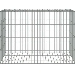 VIDAXL - Cage à lapin 78x54x54 cm fer galvanisé