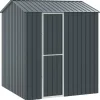 VIDAXL - Cage pour oiseaux anthracite 215 x 210 x 247 cm acier galvanisé