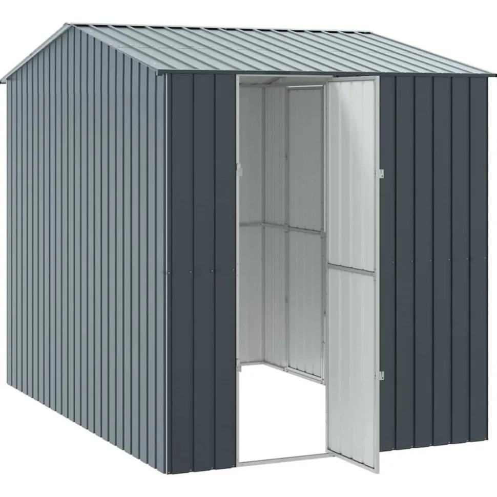 VIDAXL - Cage pour oiseaux anthracite 215 x 310 x 247 cm acier galvanisé