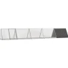 VIDAXL - Clapier anthracite 504,5x80,5x71 cm acier galvanisé