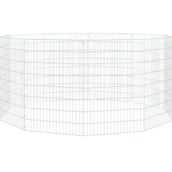 VIDAXL - Enclos d'animaux en liberté 10 panneaux 54x80 cm fer galvanisé