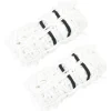VIDAXL - Filets à foin 2 pcs rond blanc 75x75 cm pp