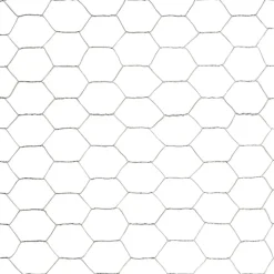 VIDAXL - Grillage pour volière acier galvanisé 25x1,5 m argenté