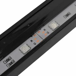 VIDAXL - Lampe led de bulles d'aquarium rvb 107 cm