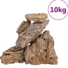 VIDAXL - Pierres du dragon 10 kg mélange de couleurs 10-30 cm