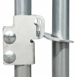 VIDAXL - Poulailler 4 x 2 x 2 m acier galvanisé