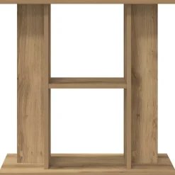 VIDAXL - Support d'aquarium chêne marron 60x30x60 cm bois d'ingénierie