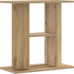 VIDAXL - Support d'aquarium chêne marron 60x30x60 cm bois d'ingénierie