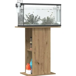 VIDAXL - Support pour aquarium chêne artisanal 36x60,5x72,5 cm