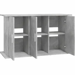 VIDAXL - Support pour aquarium gris béton 101x41x58 cm bois d ingénierie