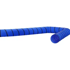 VIDAXL - Tunnel pour chien bleu ø 55x1000 cm polyester