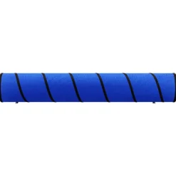 VIDAXL - Tunnel pour chien bleu ø 50x300 cm polyester