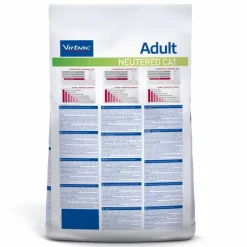 VIRBAC - Croquettes chat veterinary hpm cat adult neutered - virbac 400 g