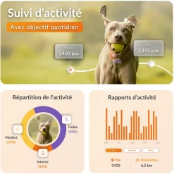 WEENECT - Weenect XS - collier gps pour chien ( white edition )