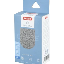 ZOLUX - Filtre pour pompe classic 80, filtre cl 80 e mousse anti nitrates x 4 pour