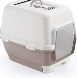 ZOLUX - Maison toilette clever blanc marron