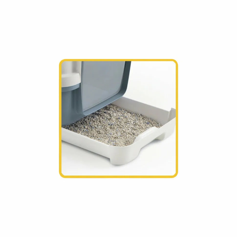 ZOLUX - Maison toilette clever blanc marron