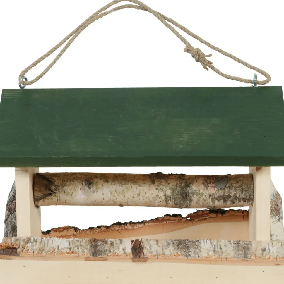 ZOLUX - Mangeoire en bois xl 19 x 37 h 20 cm pour oiseaux