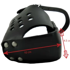 ZOLUX - Muselière de frappe taille 1 couleur noir pour chien