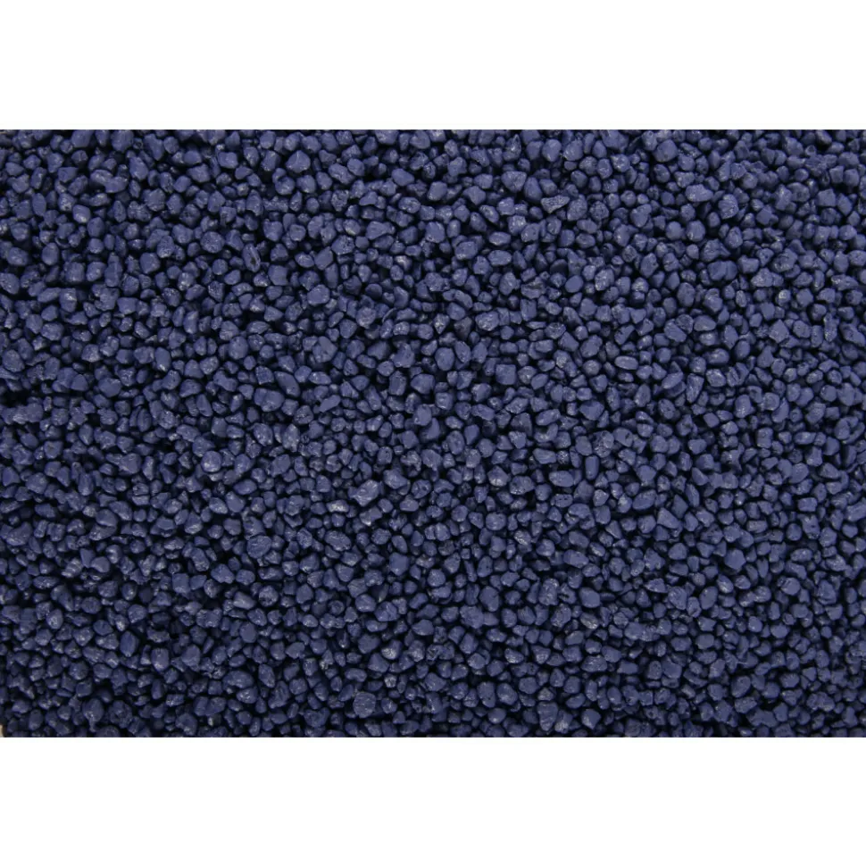 ZOLUX - Sable décoratif 2-3 mm aqua sand bleu outremer 1kg pour aquarium.