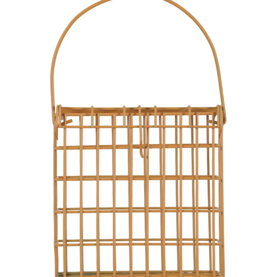 ZOLUX - Support pour pain de graisse en métal miel marron pour oiseaux