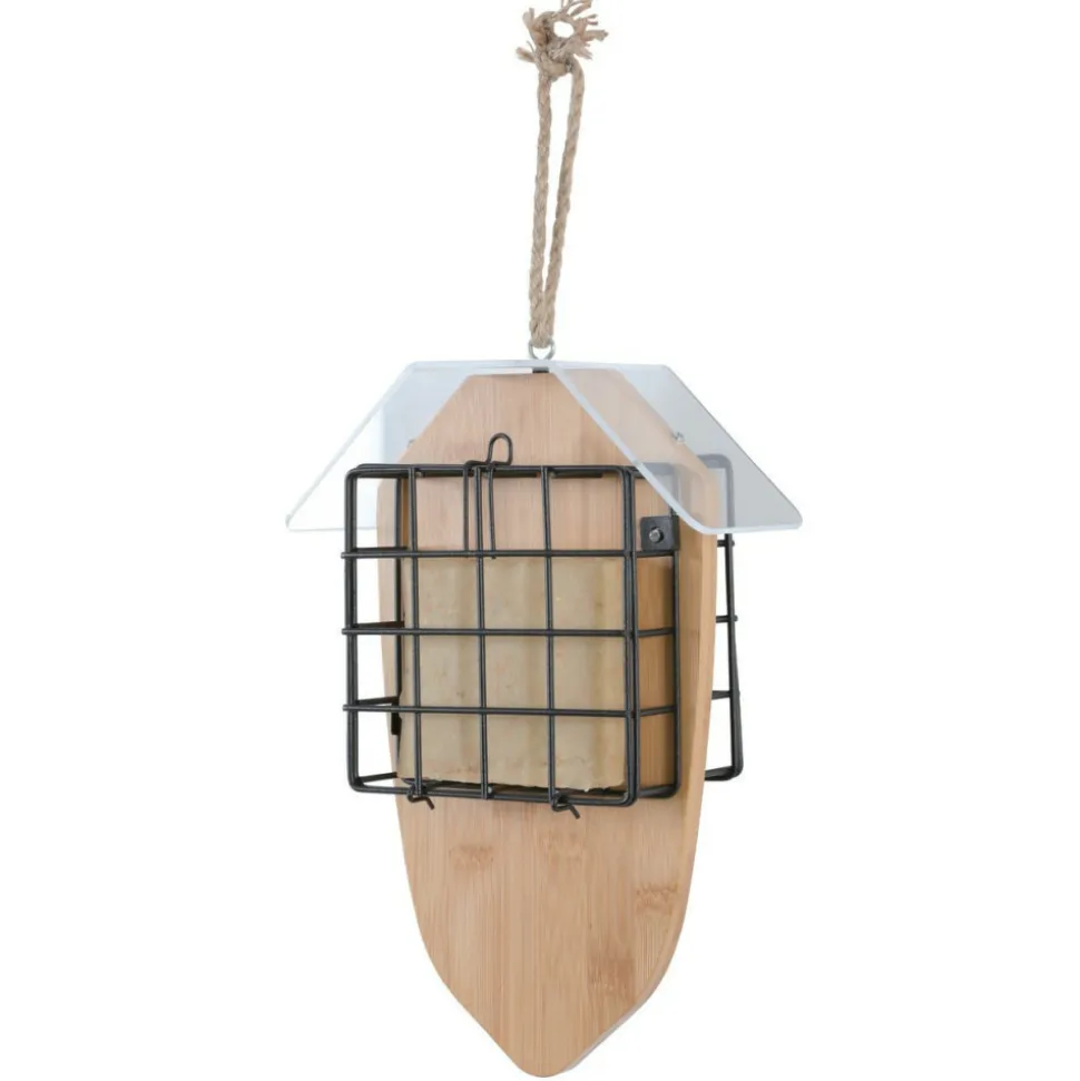ZOLUX - Support pour 2 pains de graisse bamboo pour oiseaux