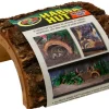 ZOOMED - Cachette en bois de sapin- habba hut - 15 cm - pour reptiles ou invertébrés