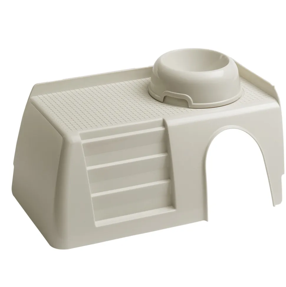 Accessoires rongeurs ferplast pub 3253 maisonnette en plastique pour lapins cochons d’inde