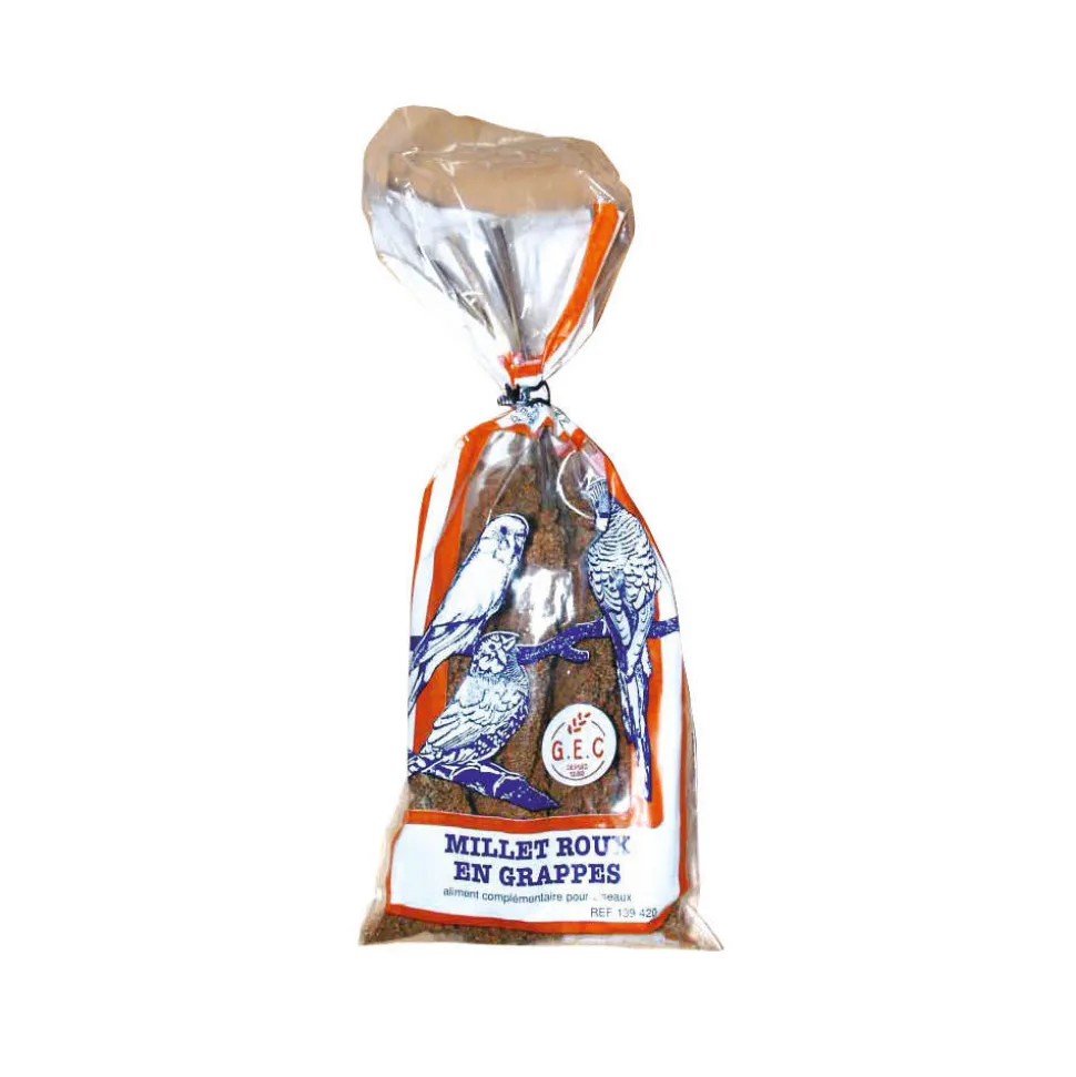 AGROBIOTHERS - Millet roux pour oiseaux - 200 g