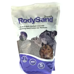 ANIMALLPARADISE - Terre de bain lavande pour chinchilla 1.7 kg