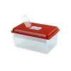 Aquarium en plastique pour poissons geo flat small bac 4 l, petits animaux terrarium insectes tortues