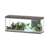 AQUATLANTIS - Aquarium équipé Splendid Led 2.0 Chêne Brun L.150xP.40xH.61cm