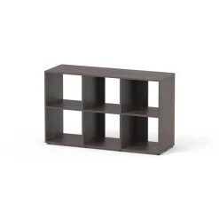 AQUATLANTIS - Meuble aquarium Splendid Standard en bois chêne brun 39,8x120,4x73 cm