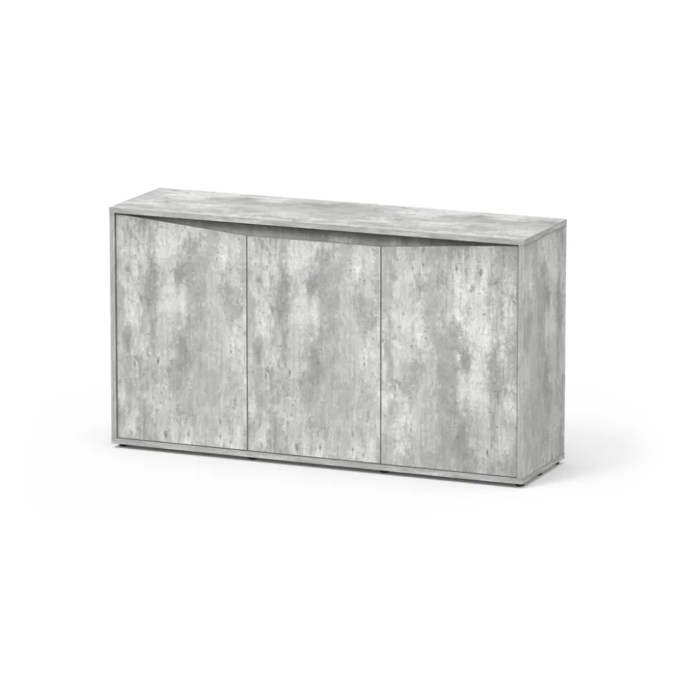 AQUATLANTIS - Meuble pour aquarium Splendid 150 en bois béton - 39,8x149x83 cm