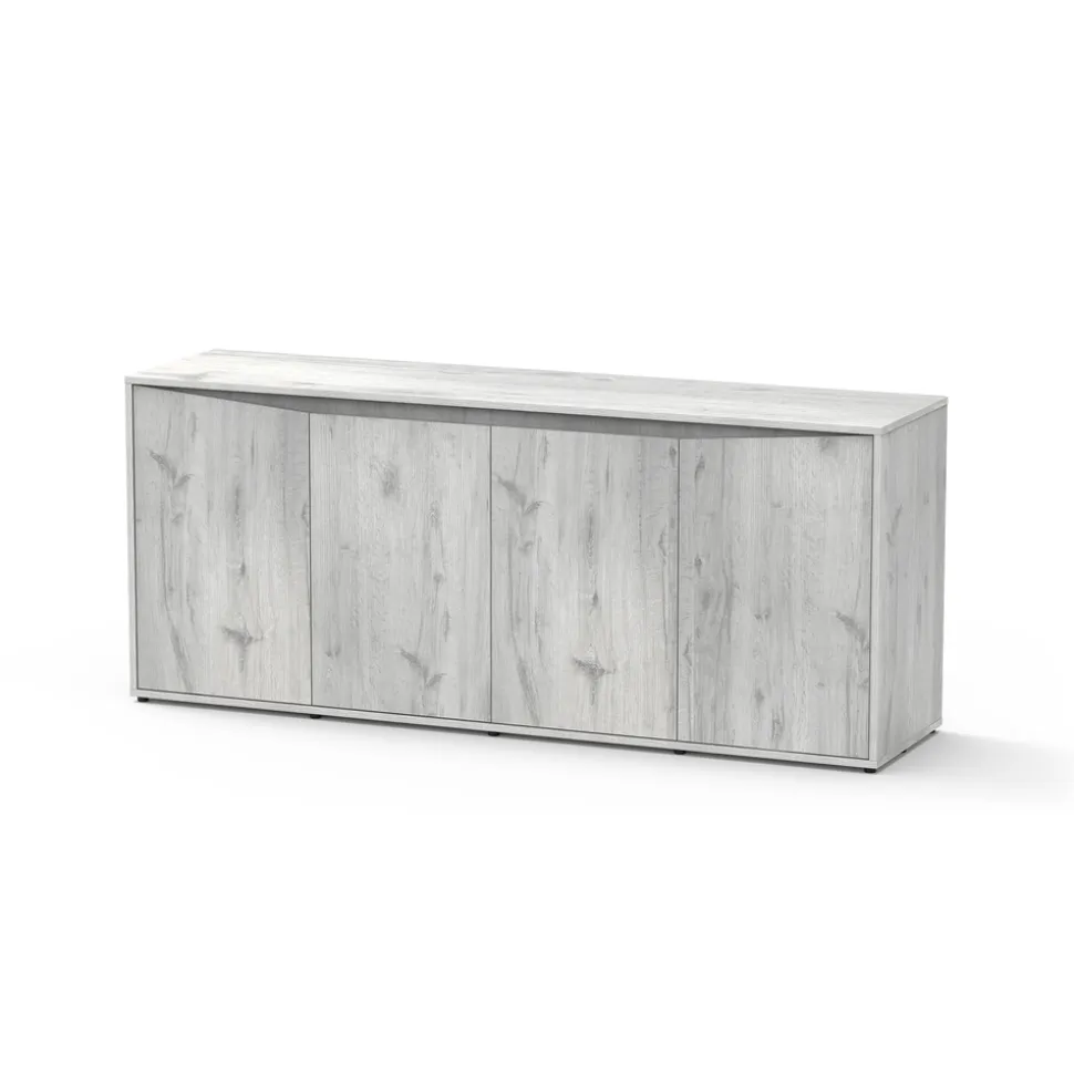 AQUATLANTIS - Meuble pour aquarium Splendid 200 en bois chêne - 49,7x198,6x83 cm