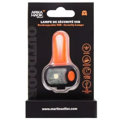 ARKA - Lampe de sécurité orange USB