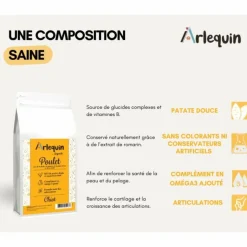 ARLEQUIN ORIGINELLE - Croquette chien sans céréales arlequin originelle poulet 12 kg