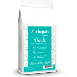ARLEQUIN ORIGINELLE - Croquette chien sans céréales light arlequin originelle dinde 2 kg