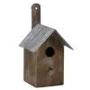 AUBRY GASPARD - Nichoir oiseau bois et zinc (lot de 2)