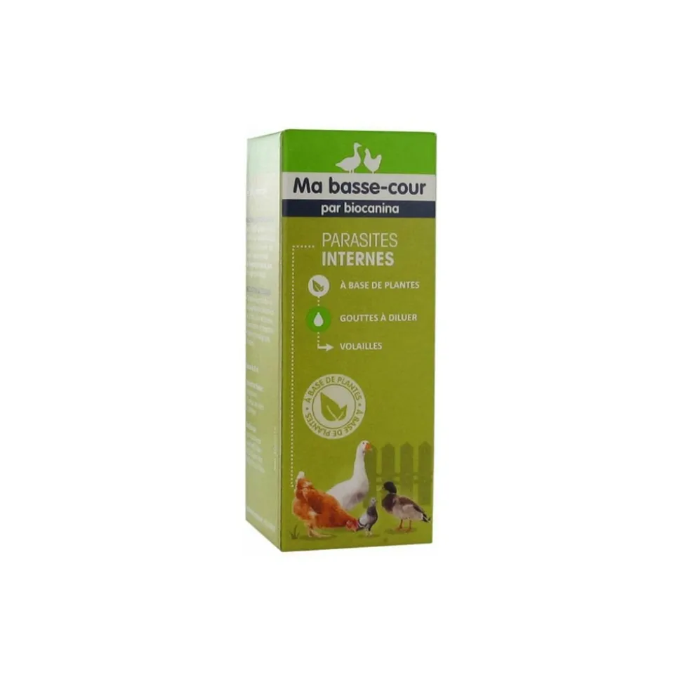AUVEX - BIOCANINA - Ma basse cour - anti parasites interne poules 30 ml