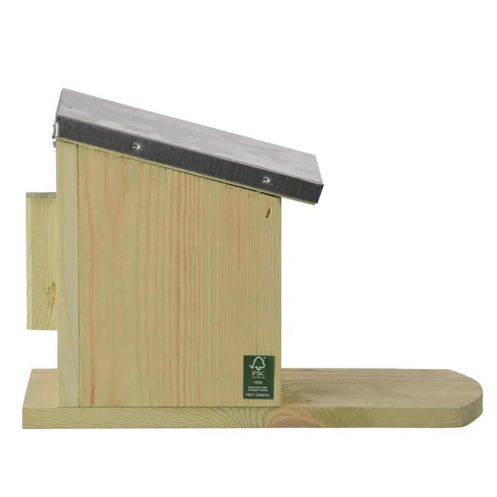 BEST FOR BIRDS - Mangeoire pour écureuils de jardin S - L. 12.6 l. 25.4 H. 18.9 cm