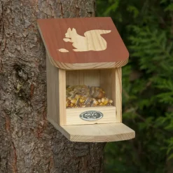 BEST FOR BIRDS - Mangeoire pour écureuils pochoir