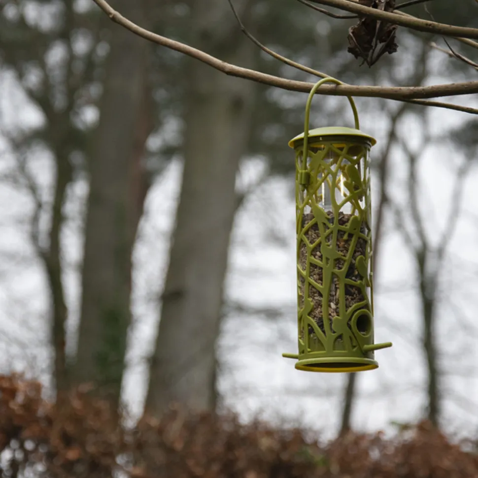 BEST FOR BIRDS - Mangeoire silo pour oiseaux chiffchaff (lot de 2)