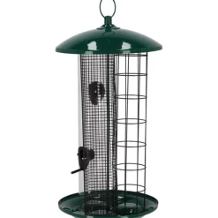 BEST FOR BIRDS - Mangeoire trio xxl graines, cacahuètes et boules de graisse