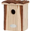 BEST FOR BIRDS - Nichoir pour oiseaux avec toît en écorce roitelet